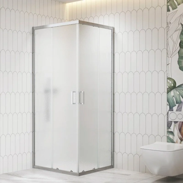 Душевой уголок RGW Classic CL-36B 80x80 см профиль черный - фото 3