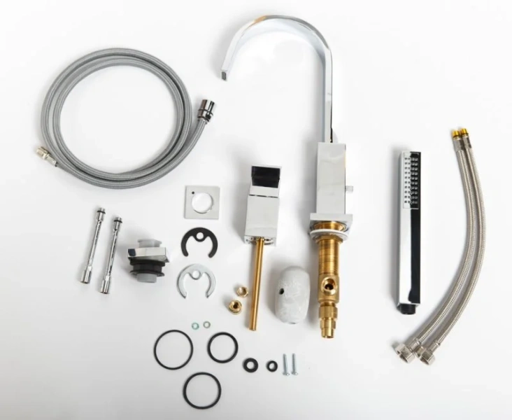 Смеситель для ванны Cezares Unika с ручным душем, хром, однорычажные, двухрычажные - фото 7