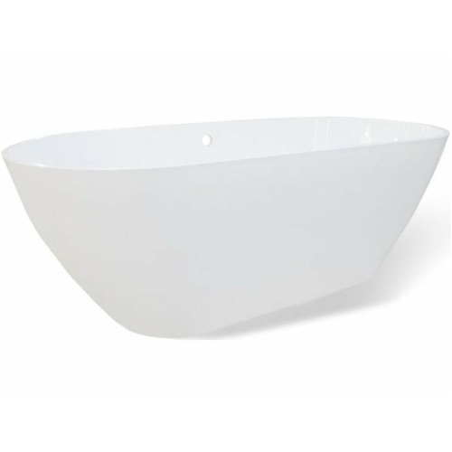 Ванна из литьевого мрамора Эстет Майами 160x75 см белая глянцевая - фото 4