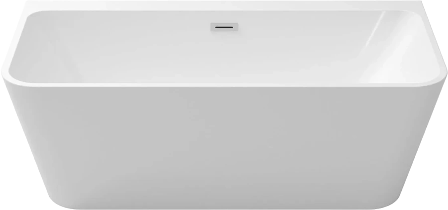 Ванна акриловая Vincea 170x80 см белая матовая - фото 1