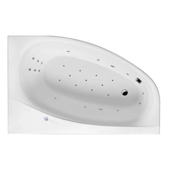 Ванна гидромассажная Excellent Kameleon Ultra 170 x 110 см, правая, белый/хром, WAEX.KMP17.ULTRA.CR - фото 1