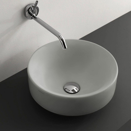 Раковина накладная Kerasan Cento 3557 45 см, круглой формы - фото 5