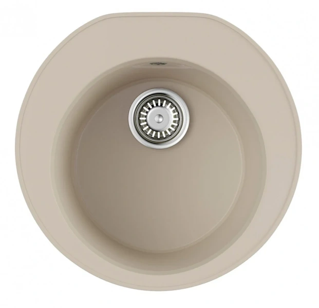 Мойка для кухни Omoikiri Miya 50R-BE 50 см ваниль - фото 1