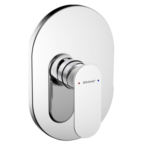 Смеситель встраиваемый , одна функция Bravat Gina PB865104CP-ENG - фото 1