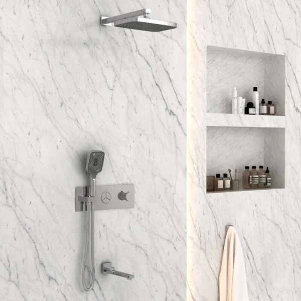 Душевой комплект Vincea VSFW-432T1 с изливом - фото 2