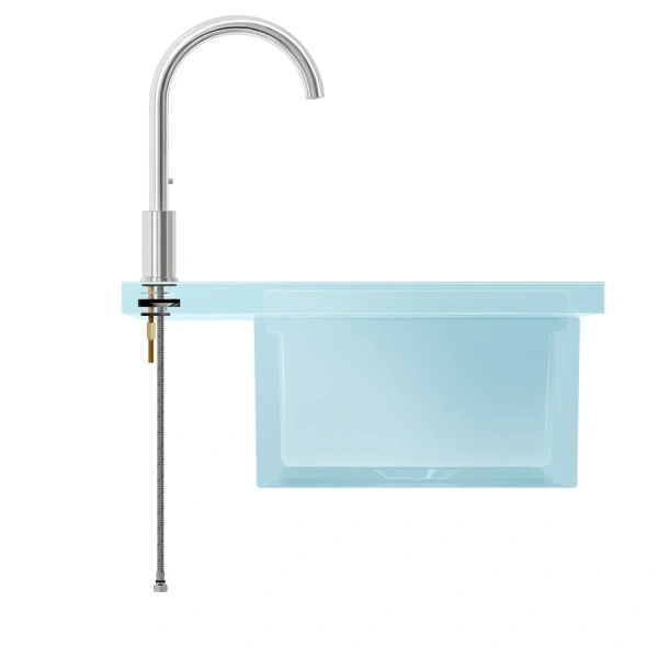 Смеситель для кухни VitrA Minimax S, с 1 монтажным отверстием - фото 9