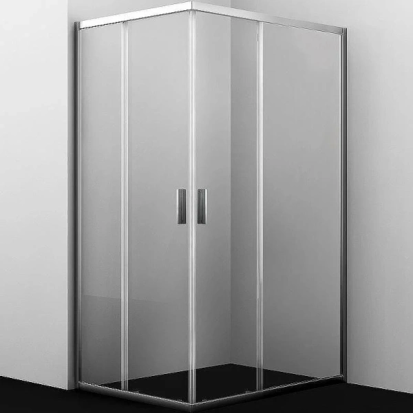 Душевой уголок WasserKRAFT Lippe 120х90 см профиль хром - фото 1