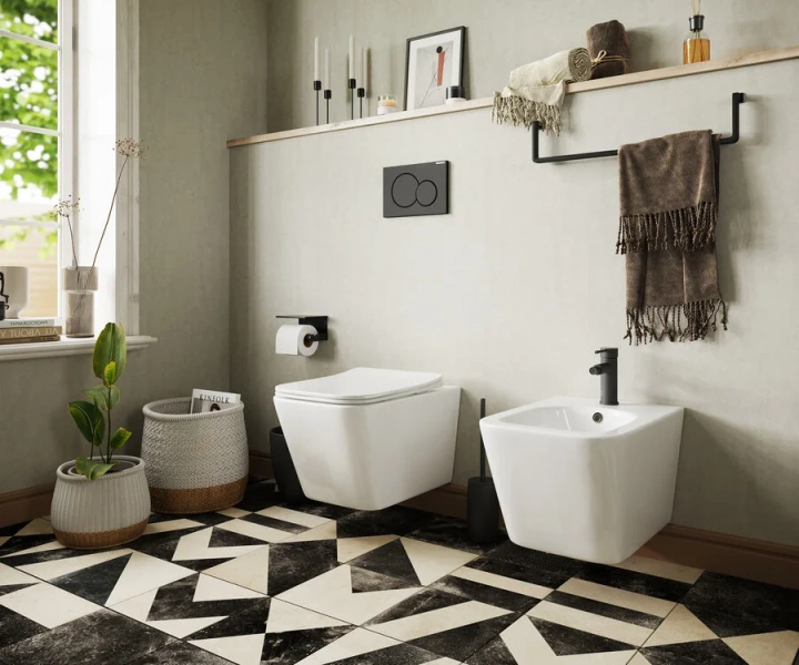 Унитаз подвесной Ceramica Nova Metric CN3007 санфарфор, с микролифтом - фото 8