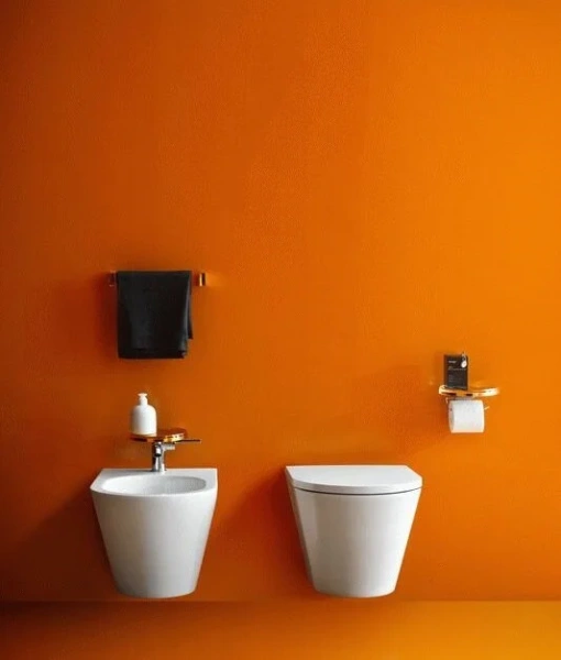 Биде подвесное Laufen Kartell белое - фото 2