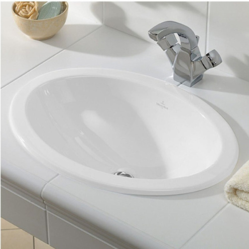 Раковина Villeroy & Boch Loop & Friends 66 см ярко-белая, современные, hi-tech - фото 2