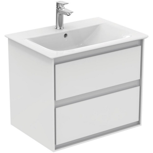 Тумба с раковиной подвесная Ideal Standard Connect Air E0818 60 см с 2-мя ящиками - фото 1