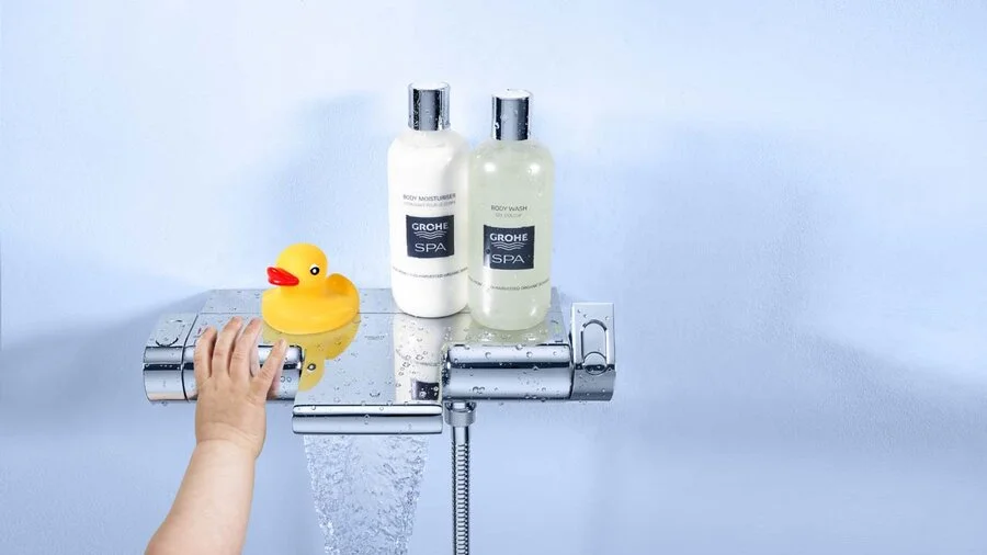 Смеситель для ванны термостатический Grohe Grohtherm 2000 34176001 - фото 4