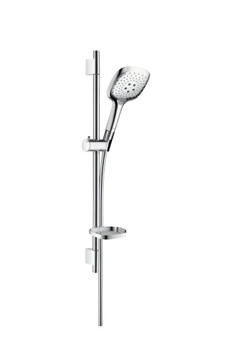 Душевой гарнитур Hansgrohe Raindance Select хром, современные, hi-tech - фото 4