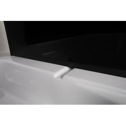 Душевая кабина Niagara 80х80 см стекло тонированное, угловые, недорогие, для дачи, без гидромассажа, без крыши, с сиденьем, маленькие - фото 5