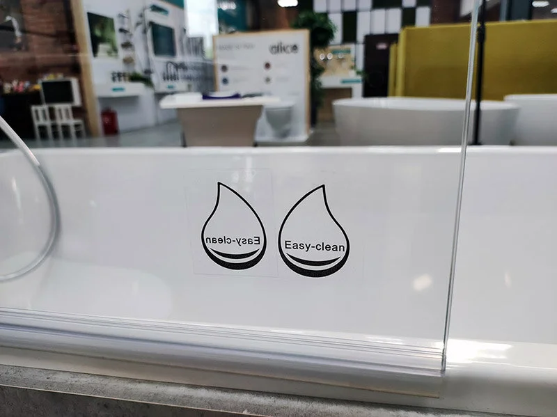 Шторка для ванны Jacob Delafon Adequation 100х140 см хром, хромированный профиль - фото 5