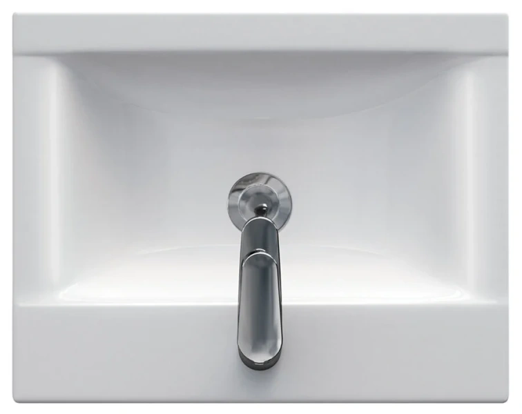 Раковина Cersanit Ontario 50 см встраиваемая, белая - фото 3