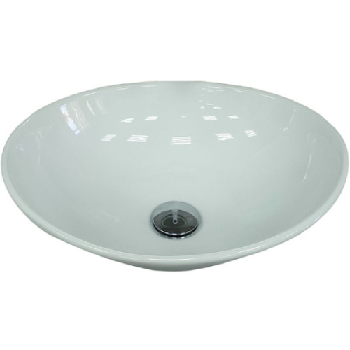 Раковина Velvex 41 см белая - фото 1