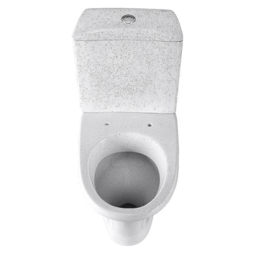 Унитаз компакт Santeri Вест крап на белом - фото 4