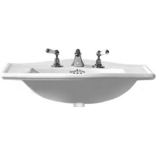 Раковина консоль Devon & Devon Westminster IBLI(3)F 70 см пристенная