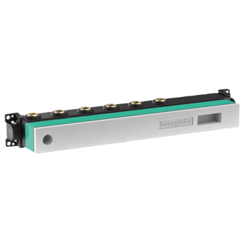 Скрытая часть термостатического смесителя для душа Hansgrohe RainSelect с 4 кнопками - фото 1