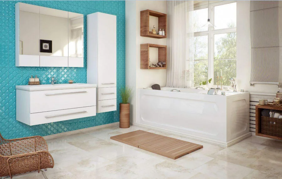 Ванна акриловая Marka One Aelita 01ае1675 MG 165 x 75 см, белый - фото 4