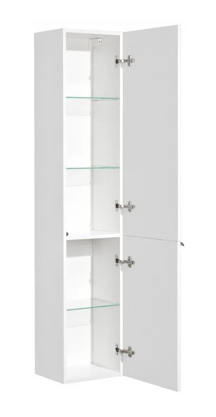 Шкаф-пенал подвесной Акватон Беверли 1A235403BV01 34 см белый, современные, hi-tech - фото 5