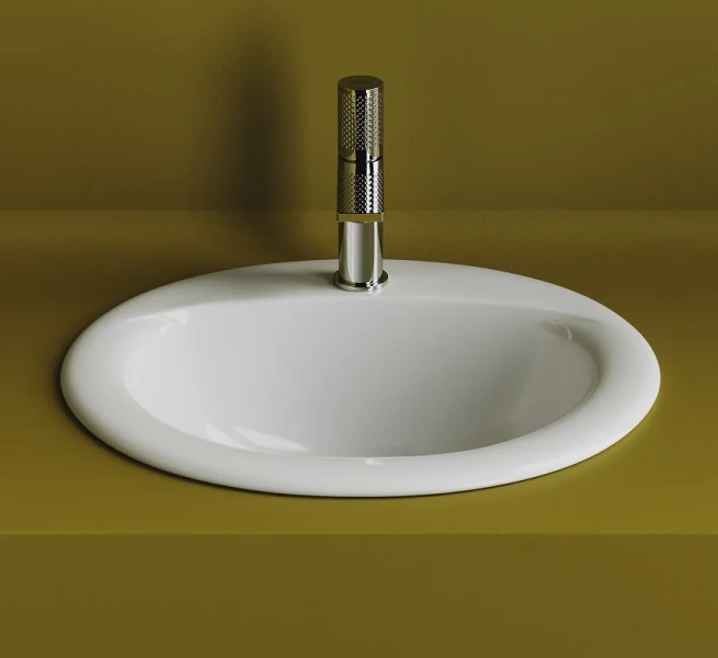 Раковина Ceramica Nova Sun 51.5 см встраиваемая, круглой формы - фото 5