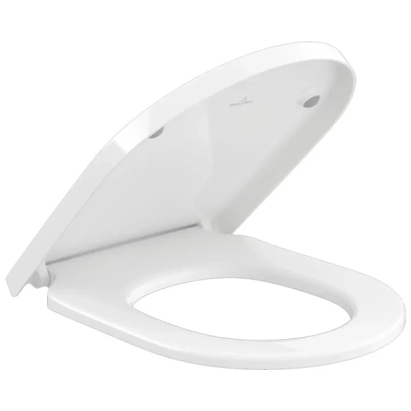 Крышка-сиденье для унитаза Villeroy & Boch 9M78S101 белая - фото 1
