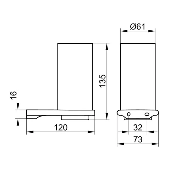 Стакан для ванной Keuco Edition 400 11550 хрусталь - фото 4