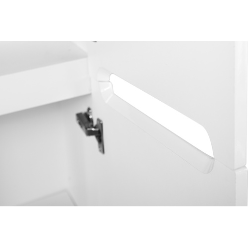 Шкаф-пенал подвесной BelBagno Etna 40 см bianco lucido правосторонний, современные, hi-tech - фото 5