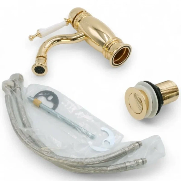 Смеситель для биде Migliore Oxford золото index_1 - фото 10