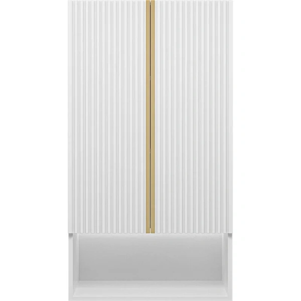 Шкаф подвесной Brevita Vega 60 см белый, современные, hi-tech - фото 5