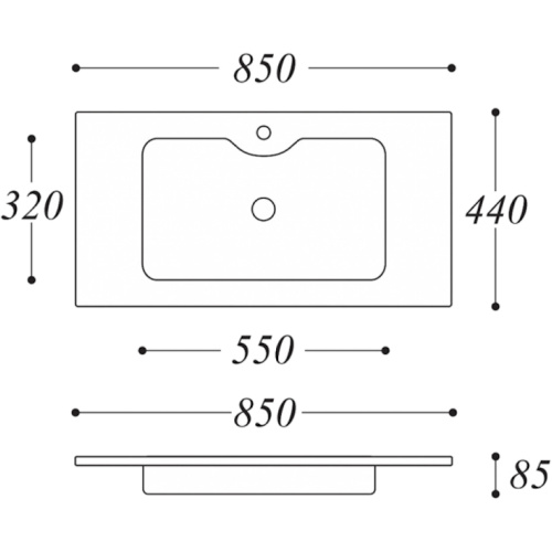 Схема, накладные (на столешницу) - фото 5