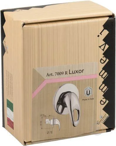 Смеситель для душа, ручка Luxor, Emmevi Anubis 7009R, для душа - фото 2