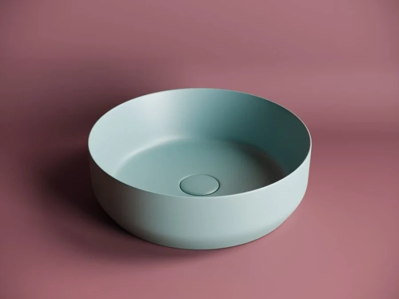 Раковина Ceramica Nova Element 39 см зеленая матовая, другие - фото 4