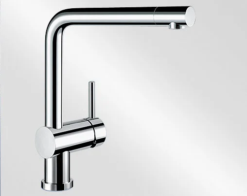 Смеситель для кухни, хром, Blanco Linus-F, современные, hi-tech - фото 3