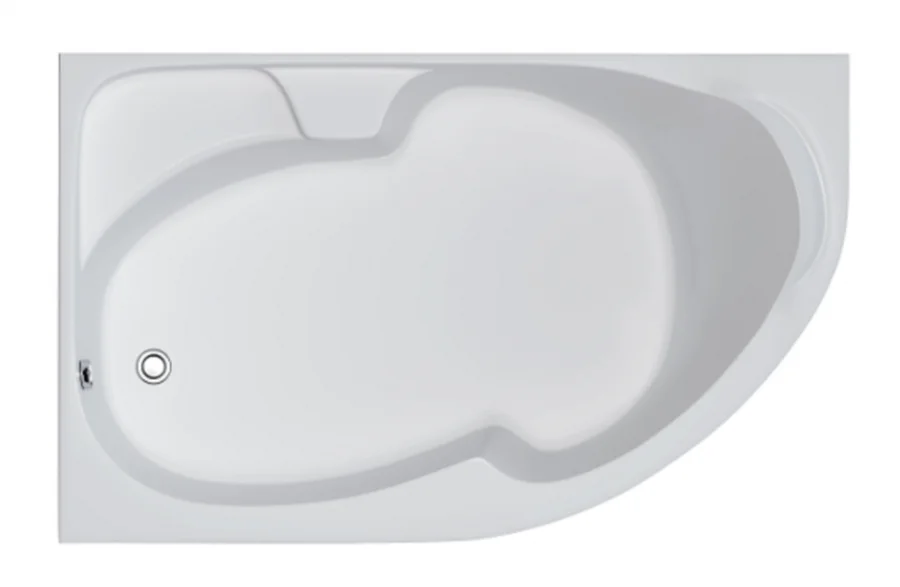 Ванна акриловая Creto Doris 14-15090L/14-15090R, 150 x 90, левая/правая, белый - фото 3