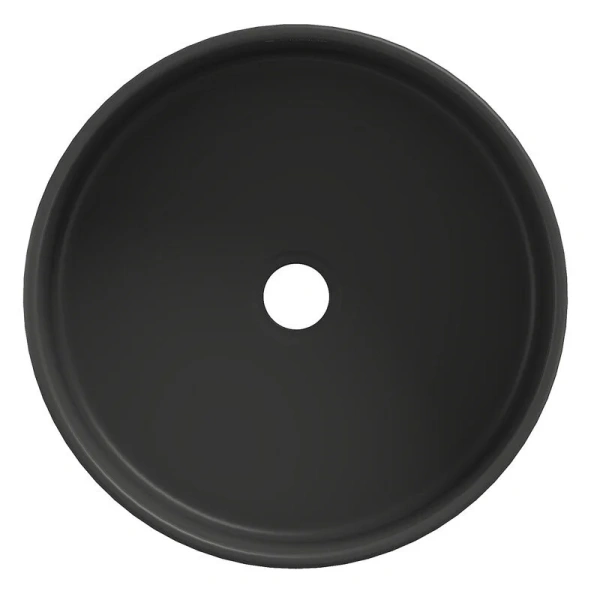 Раковина Aqueduto ESPIRAL 40 см черная матовая - фото 3