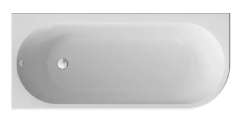 Ванна акриловая Creto Melissa 32-17075L/32-17075R, 170 x 75, левая/правая, белый - фото 1
