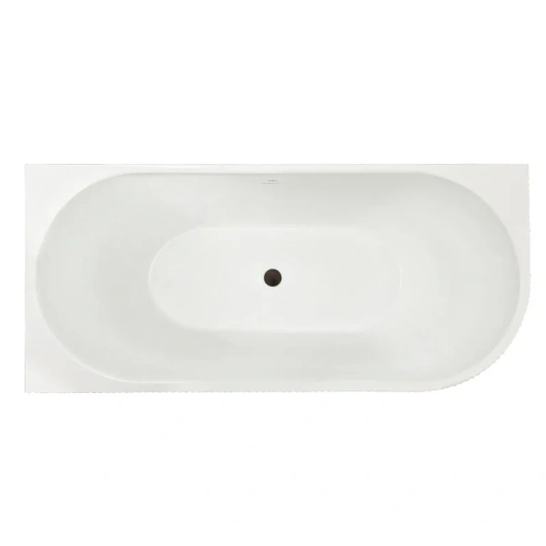 Ванна акриловая Royal Bath Nero RB710300L-BL/RB710300R-BL, 150 x 75 см, левая/правая, цвет белый - фото 3