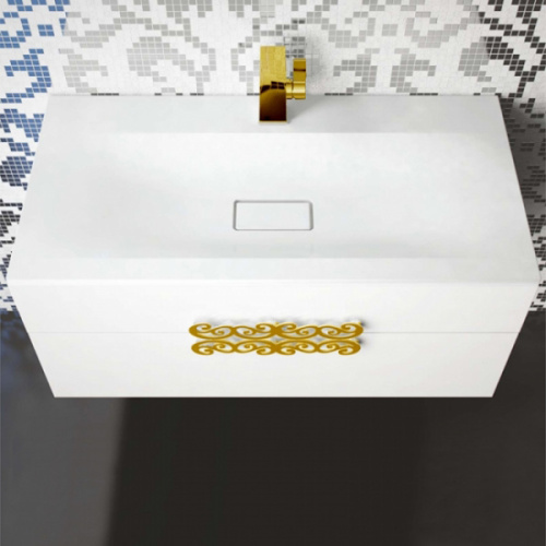 Мебель для ванной La Beaute MOSELLE 90, современная, hi-tech - фото 3