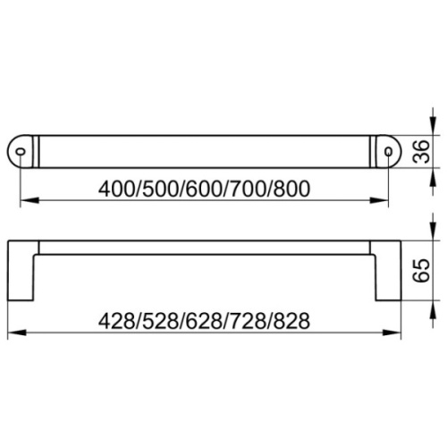 Поручень для ванной  Keuco Elegance 31601 010500 - фото 2