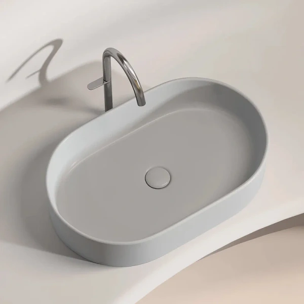 Раковина Ceramica Nova Element 60 см серая, одинарные - фото 8