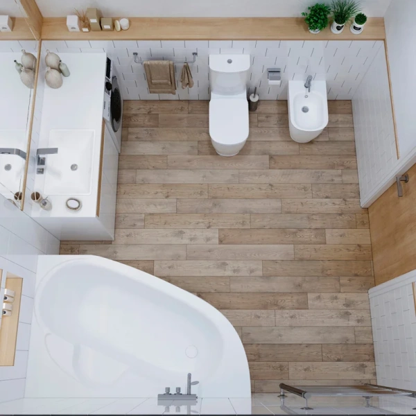 Ванна акриловая Lavinia Boho Bell Pro 150x100 см левая, без гидромассажа, большие, сидячие - фото 6