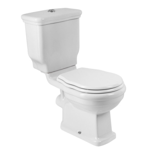 Унитаз компакт BelBagno Boheme BB115 с горизонтальным выпуском - фото 1