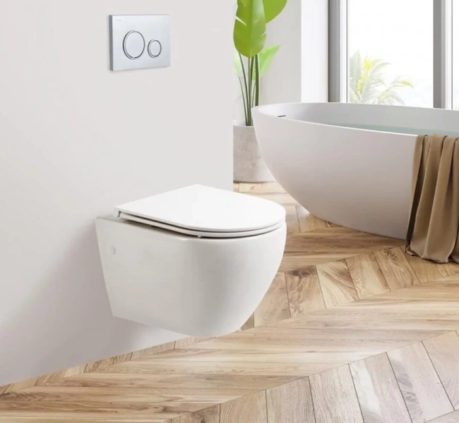 Унитаз подвесной BelBagno Sfera-TOR безободковый - фото 4