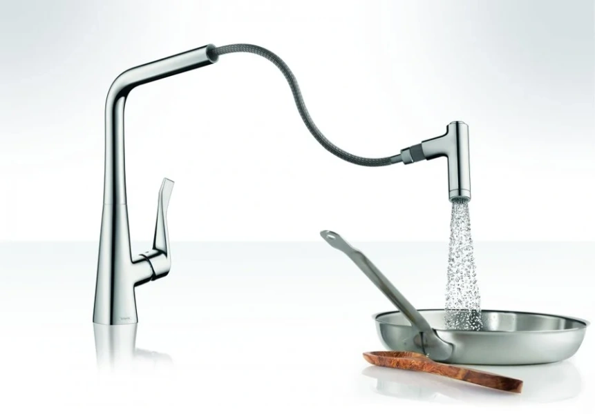 Смеситель для кухни Hansgrohe Talis Select M51 хром, современные, hi-tech - фото 3