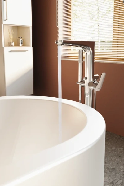 Смеситель для ванны VitrA Root Round хром - фото 3