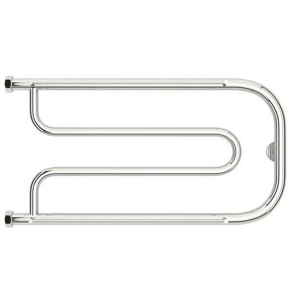 Полотенцесушитель водяной Сунержа Гусли 65х32 см без покрытия, хром - фото 3