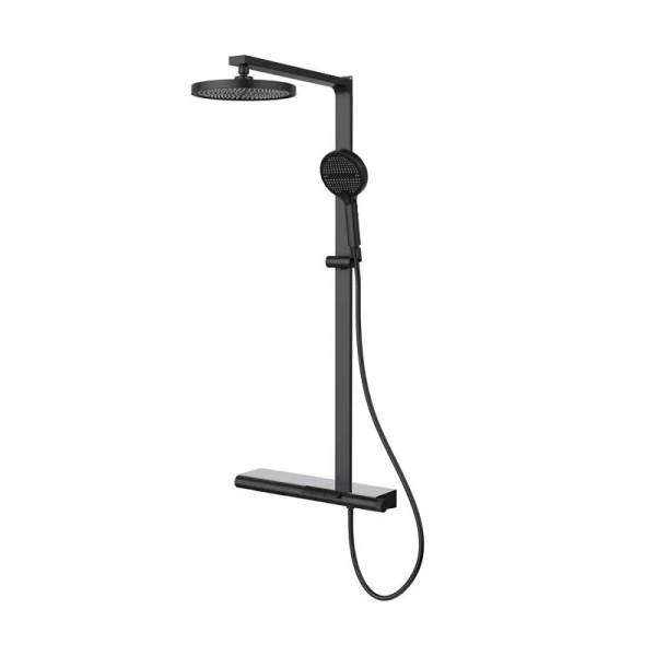 Душевая стойка Vincea Aspire черная - фото 1